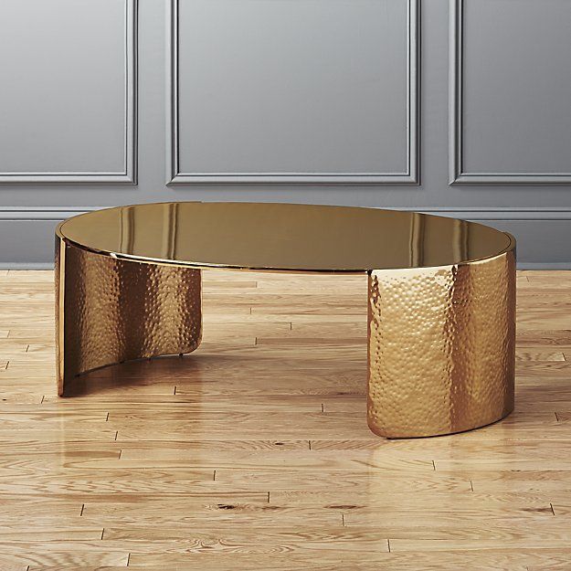 The Luxe Appeal of Gold Coffee Tables