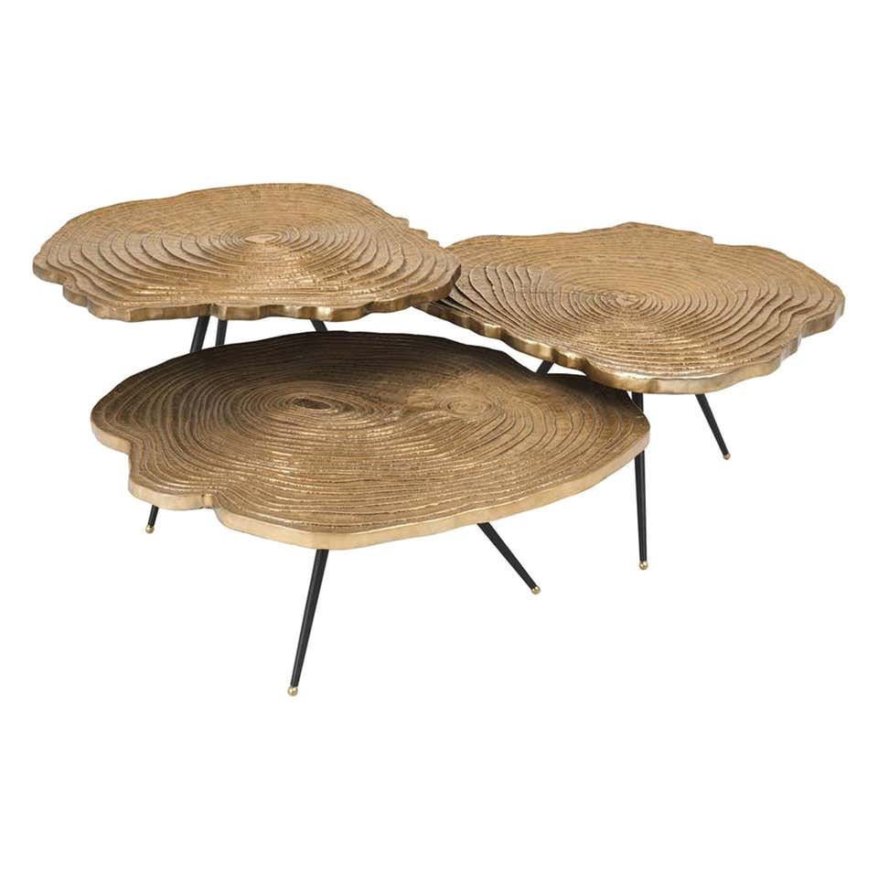 Unique Sliced Trunk Coffee Tables: A
  Stunning Addition to Your Home