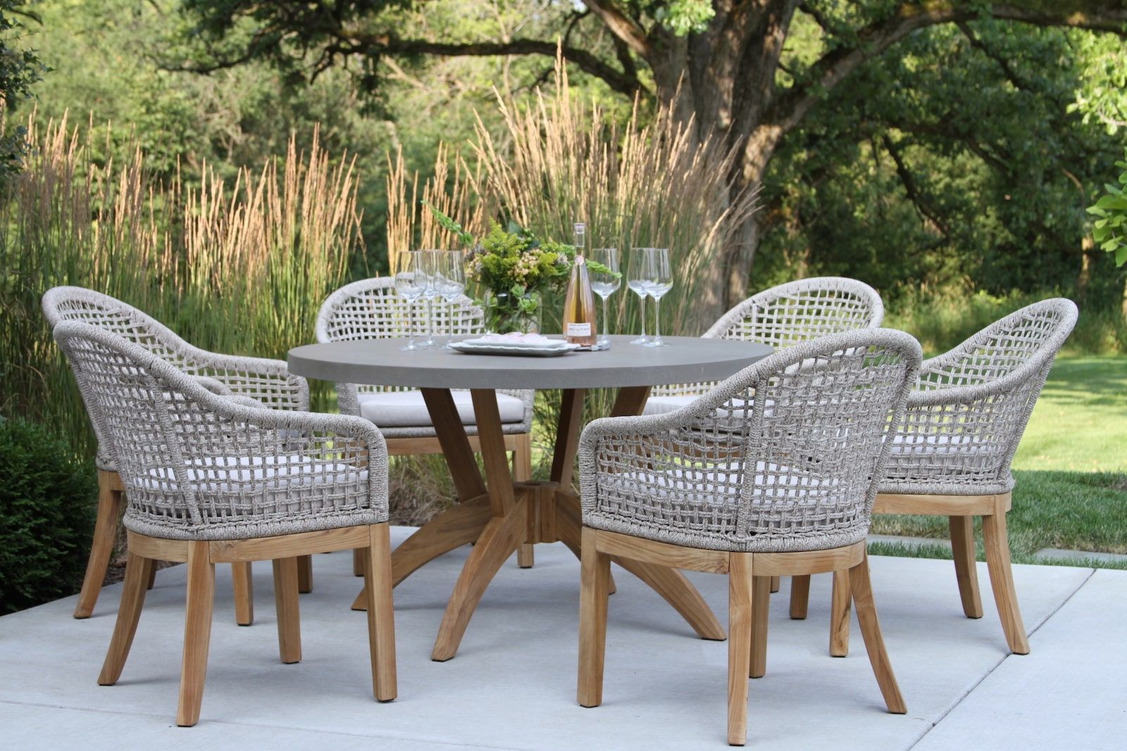 Enhance Your Outdoor Living Space with a
  Stylish Round Patio Table