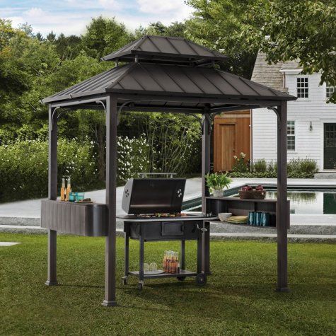 Stylish Outdoor Grill Gazebo Ideas for
  Your Backyard