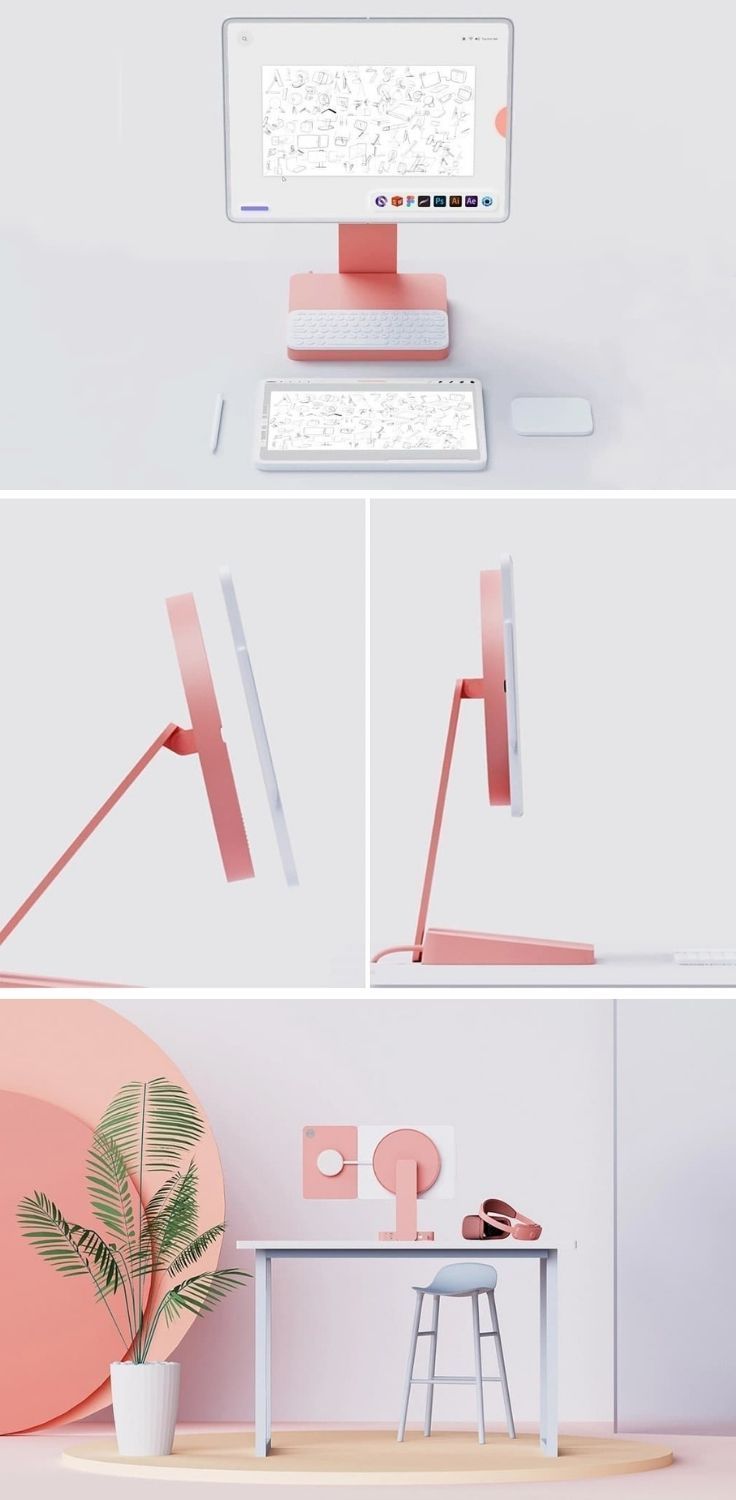 Innovative Portable Computer Desks for
  Remote Work