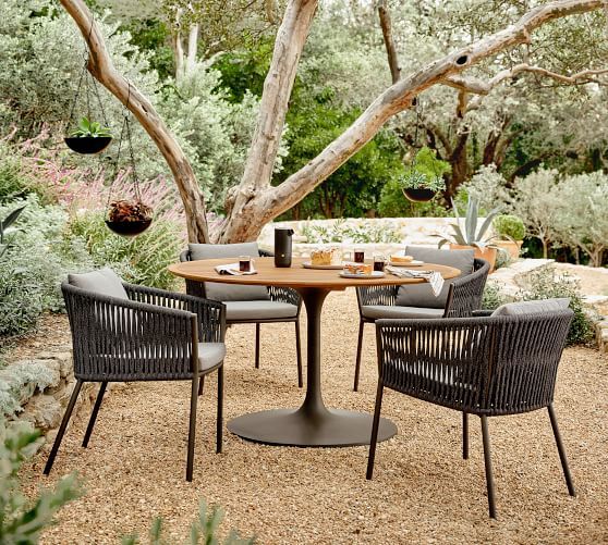 Enhance Your Outdoor Dining Experience
  with a Stylish Round Patio Table