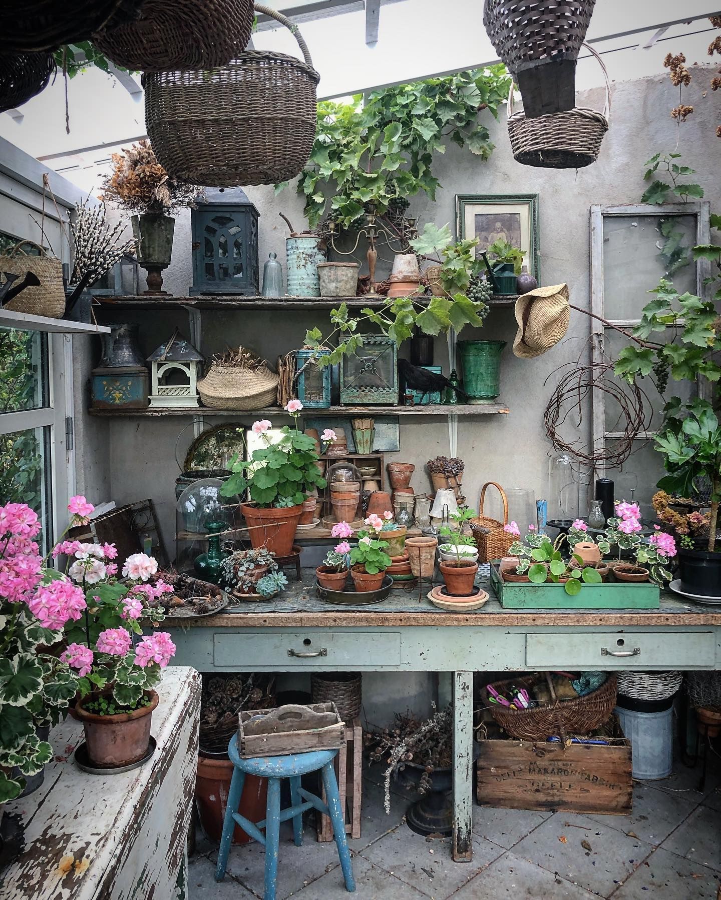 The Art of Creating a Cozy Potting Shed