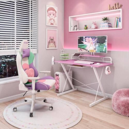 The Best Pink Computer Desks for a Fun
and Functional Workspace