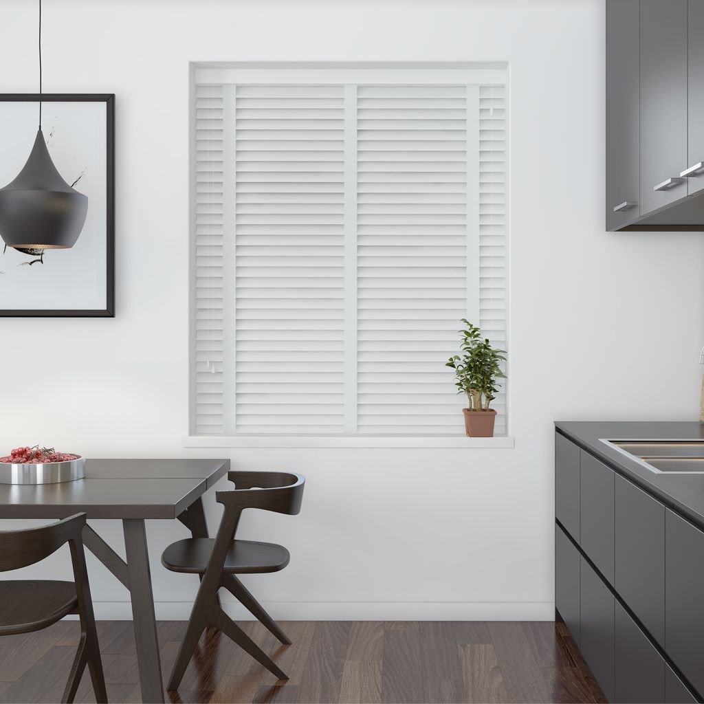 Transform Your Space with White Wooden
  Venetian Blinds