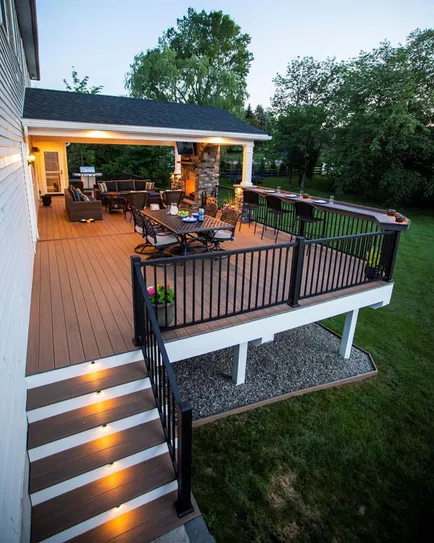 Transform Your Outdoor Space with a
Stunning Patio Deck Design