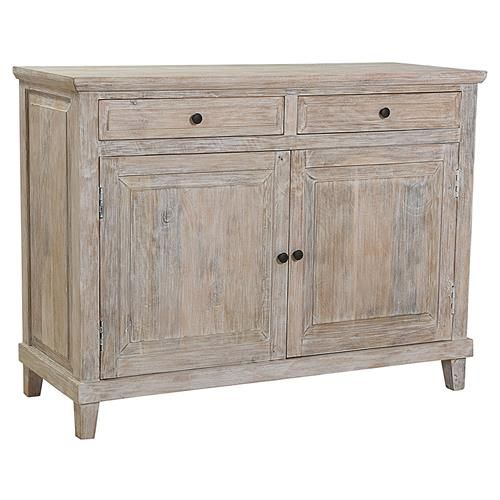 Timeless Charm: Incorporating a 2 Door
  White Wash Sideboard into Your Decor