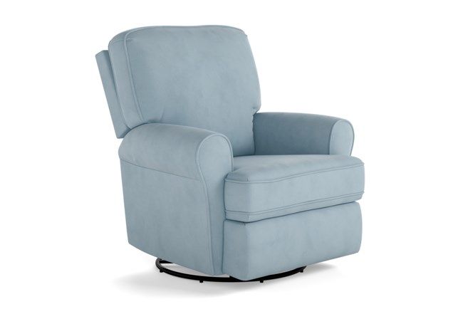 Discover the Comfort and Style of Abbey
  Swivel Glider Recliners