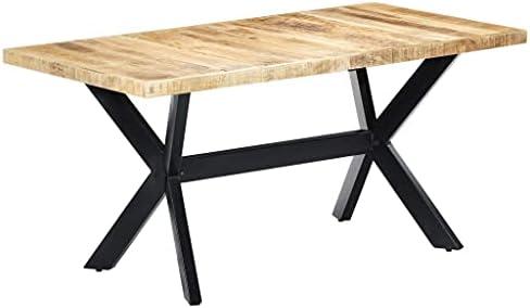 Exploring Our Unique Industrial Mango Wood Dining Table Experience