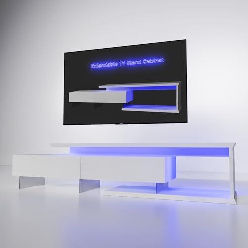 Exploring Our Sleek and Versatile LED TV Stand Experience