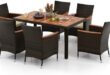 Elevate Our Outdoor Gatherings with the HAPPYGRILL Dining Set