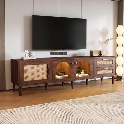 Transforming Our Living Room with a Stylish Rattan TV Stand