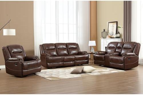 Discover Comfort: Our Review of the EBELLO Recliner Sofa Set