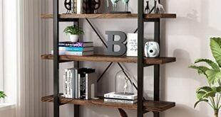 Exploring Rustic Elegance: Our Take on the 5-Tier Bookcase