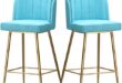 Elevate Our Space: A Review of Modern Velvet Bar Stools