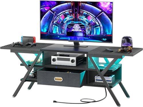 Elevate Our Entertainment Space with This Stylish LED TV Stand