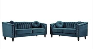 Transforming Our Living Space: Review of the Tufted Velvet Sofa Set