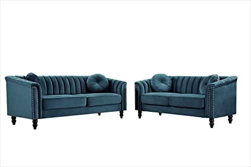 Transforming Our Living Space: Review of the Tufted Velvet Sofa Set