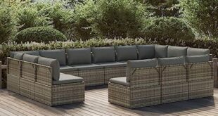 Transform Our Outdoor Space with the 13-Piece Patio Lounge Set