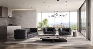 Elevate Our Space: A Review of the Modena Leather Sofa Set