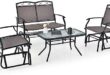 Transform Our Outdoor Space with Giantex’s 4-PC Glider Set!