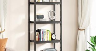 Discovering Style and Function: Our Take on Tribesigns’ 4-Tier Bookshelf