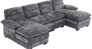 Cozy Comfort: Our Take on the Chenille U-Shaped Sectional Sofa