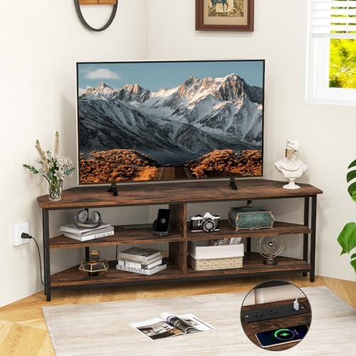 Maximizing Style and Function: Our Take on the Tangkula Corner TV Stand