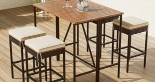 Transform Our Patio: Reviewing the 5-Piece Outdoor Dining Set