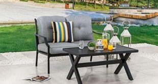 Discovering Comfort: Our Review of LOKATSE HOME Patio Set