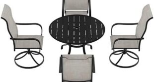 Gather Around: Our Take on the 5-Piece Patio Dining Set