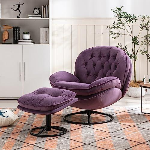 Unwinding in Style: Our Take on the Swivel Velvet Chair