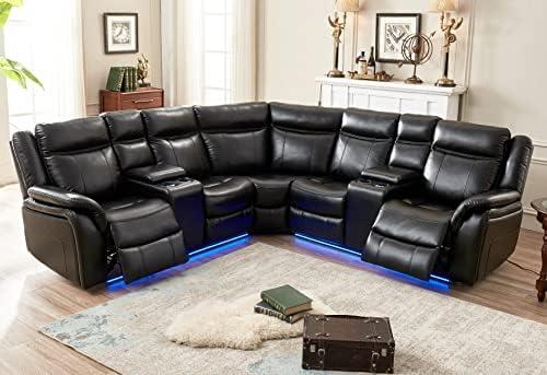 Discover Comfort and Style: Our Review of the LED Recliner Sofa