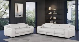 Elevating Our Living Space with the Ibero Leather Sofa Set