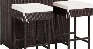 Cheers to Comfort: Our Review of the HAPPYGRILL Patio Bar Set