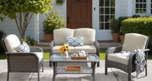 Transform Our Outdoor Space: A Review of the OVIOS Patio Set