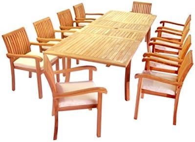 Unwind Outdoors: Our Take on the 11 PC Teak Dining Set