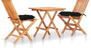 Rediscover Outdoor Elegance with Our Teak Bistro Set