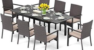 Elevate Our Outdoor Gatherings with PHI VILLA’s Dining Set