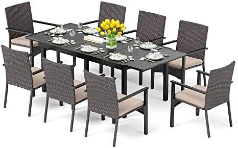 Elevate Our Outdoor Gatherings with PHI VILLA’s Dining Set