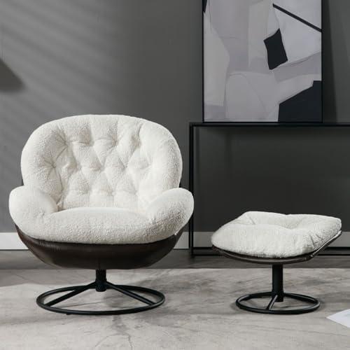 Finding Comfort: Our Review of the ZHENGHAO Swivel Chair & Ottoman