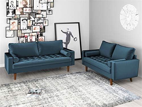 Discovering Timeless Elegance: Our Review of the Teal Sofa Set