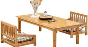 Elevate Our Living Space: A Review of the Bamboo Coffee Table Set