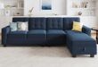 Cozy Up with the HONBAY Velvet L-Shaped Sectional Sofa