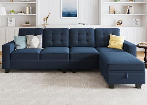 Cozy Up with the HONBAY Velvet L-Shaped Sectional Sofa