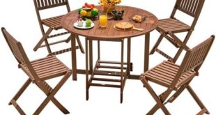 Transform Our Outdoor Dining with This Premium 5-Piece Set!