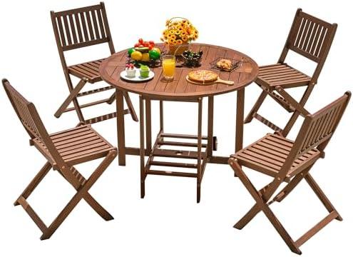 Transform Our Outdoor Dining with This Premium 5-Piece Set!