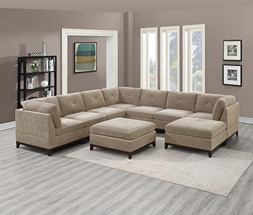 Exploring Comfort and Style: Our Review of the CHARMMA 9pc Sectional