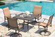 Our Cozy Oasis: Reviewing the 4-Piece Swivel Patio Set