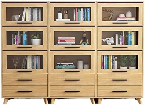 Exploring the KIRANDY Wood Bookcase: Style Meets Function